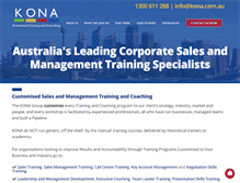 Tablet Screenshot of kona.com.au